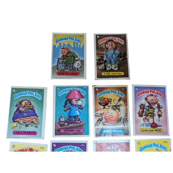 Garbage Pail Kids Trading Card Lot of 16 Vintage 1986 Topps Original GPK Series - Picture 5 of 5